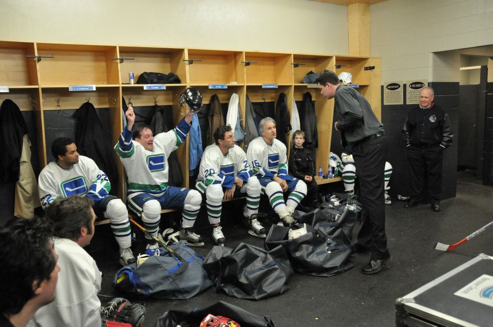 Pictures from Canucks Alumni Game