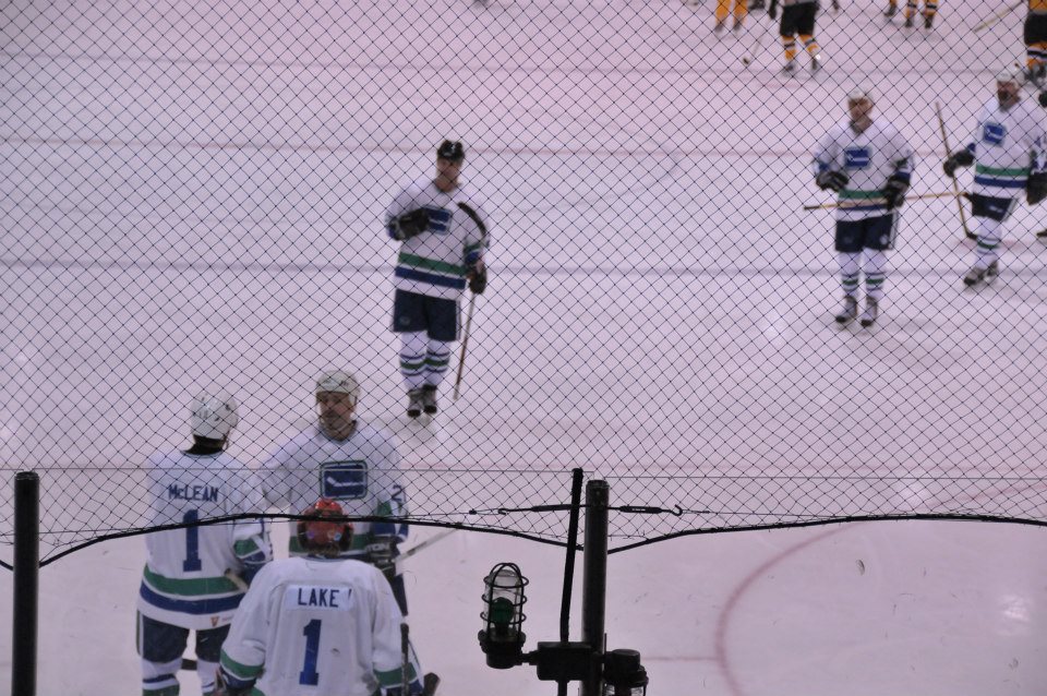 Pictures from Canucks Alumni Game