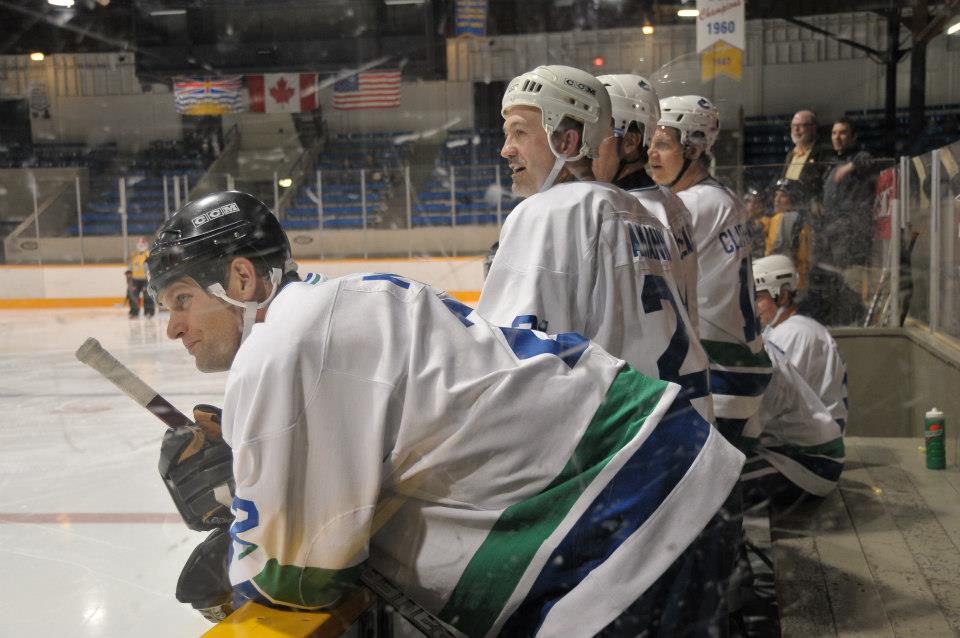 Pictures from Canucks Alumni Game