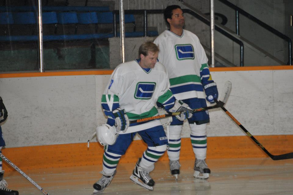Pictures from Canucks Alumni Game
