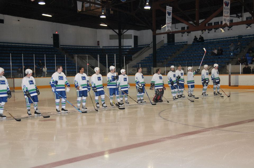 Pictures from Canucks Alumni Game