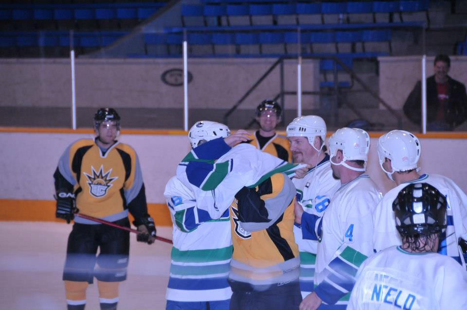 Pictures from Canucks Alumni Game