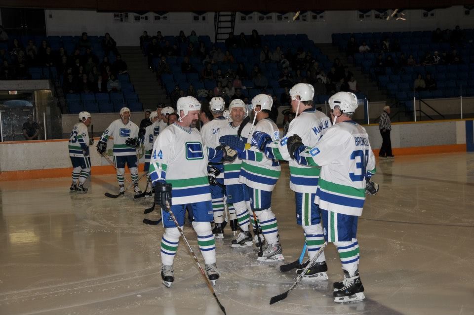 Pictures from Canucks Alumni Game