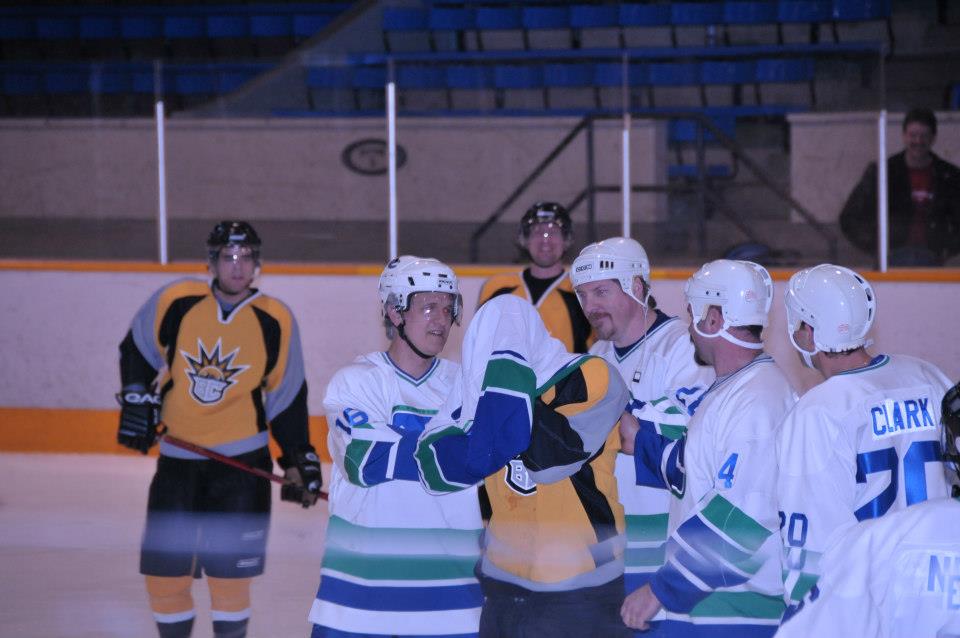 Pictures from Canucks Alumni Game