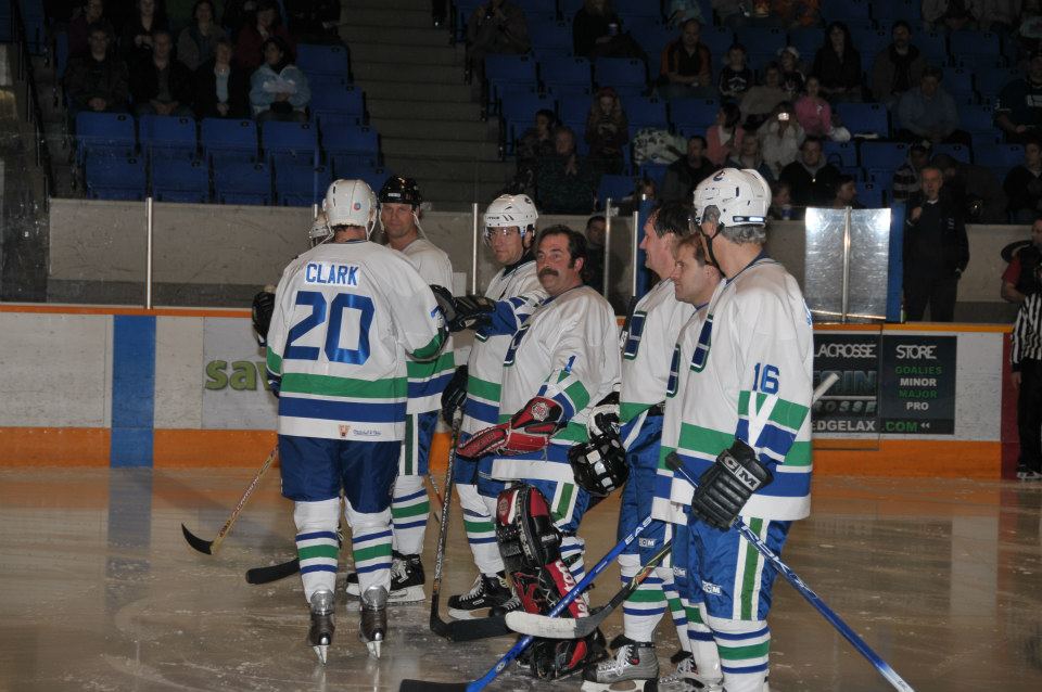 Pictures from Canucks Alumni Game