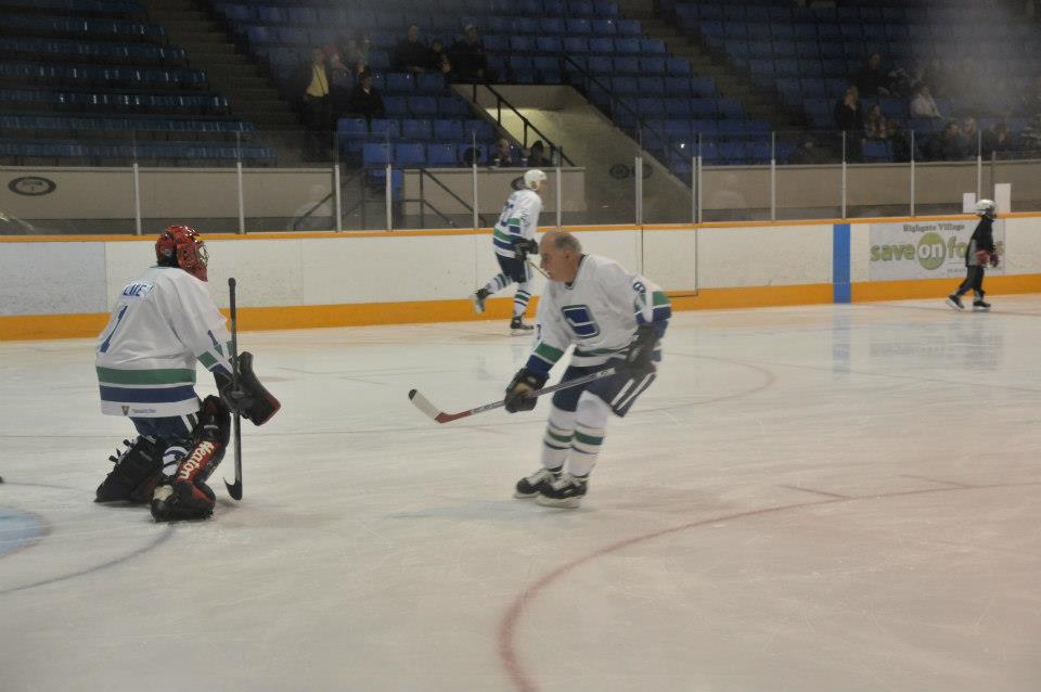 Pictures from Canucks Alumni Game