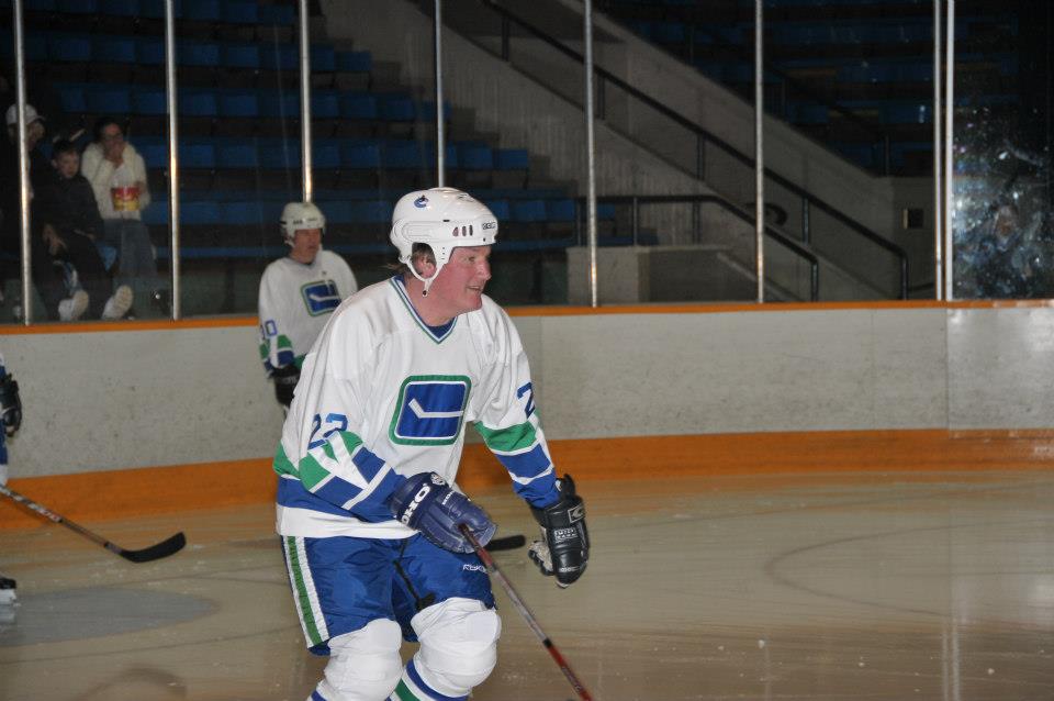 Pictures from Canucks Alumni Game