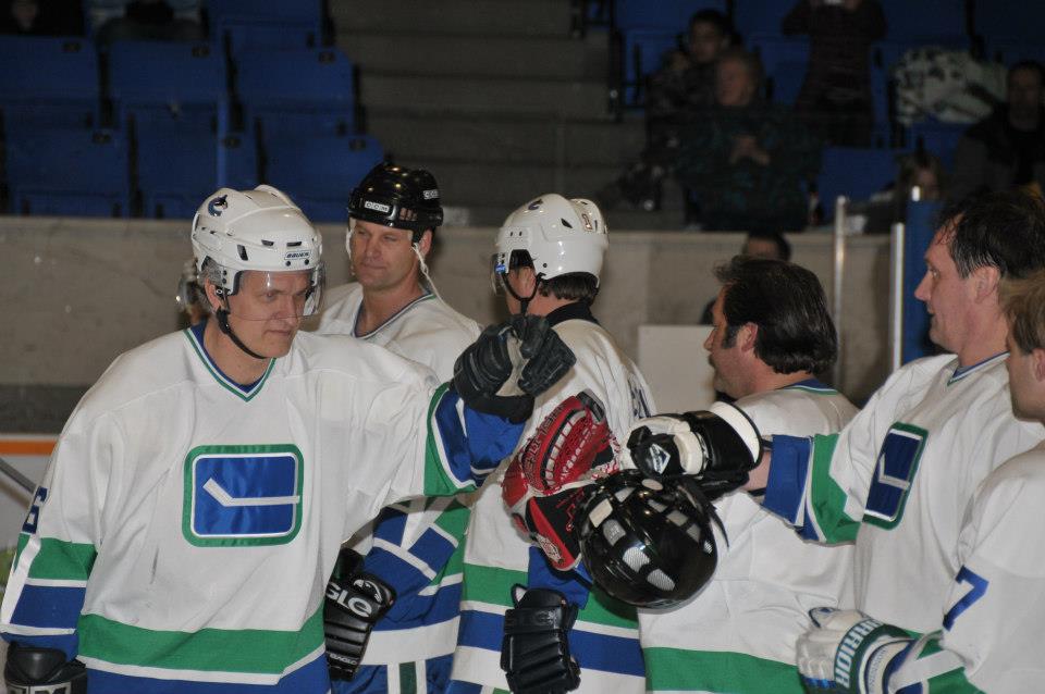 Pictures from Canucks Alumni Game