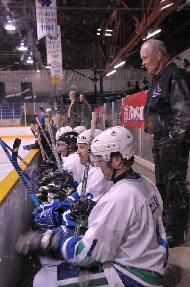 Pictures from Canucks Alumni Game