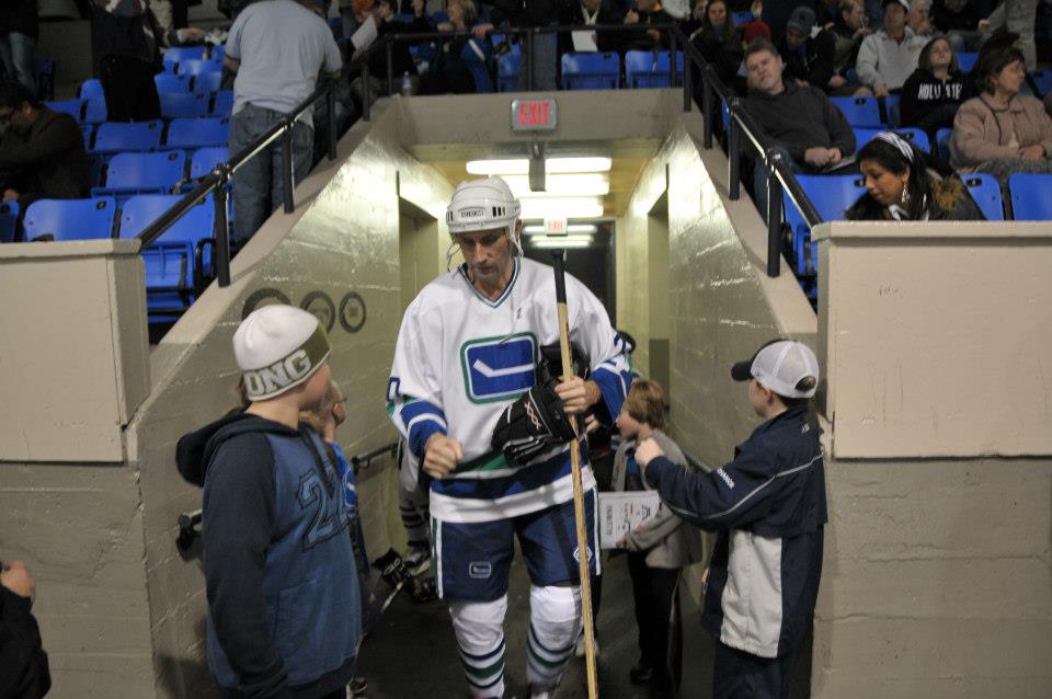 Pictures from Canucks Alumni Game