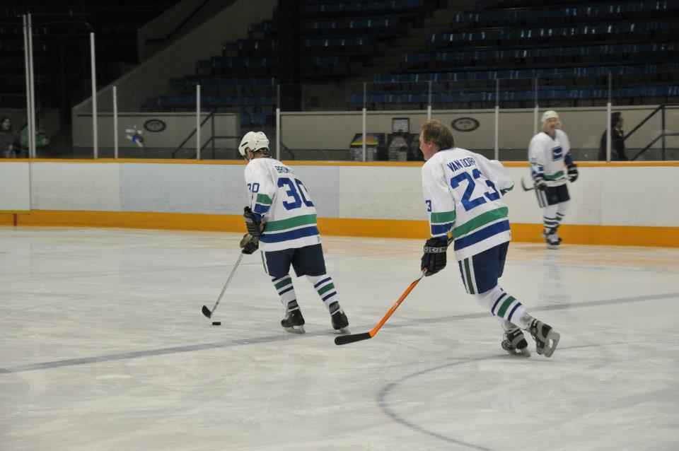 Pictures from Canucks Alumni Game