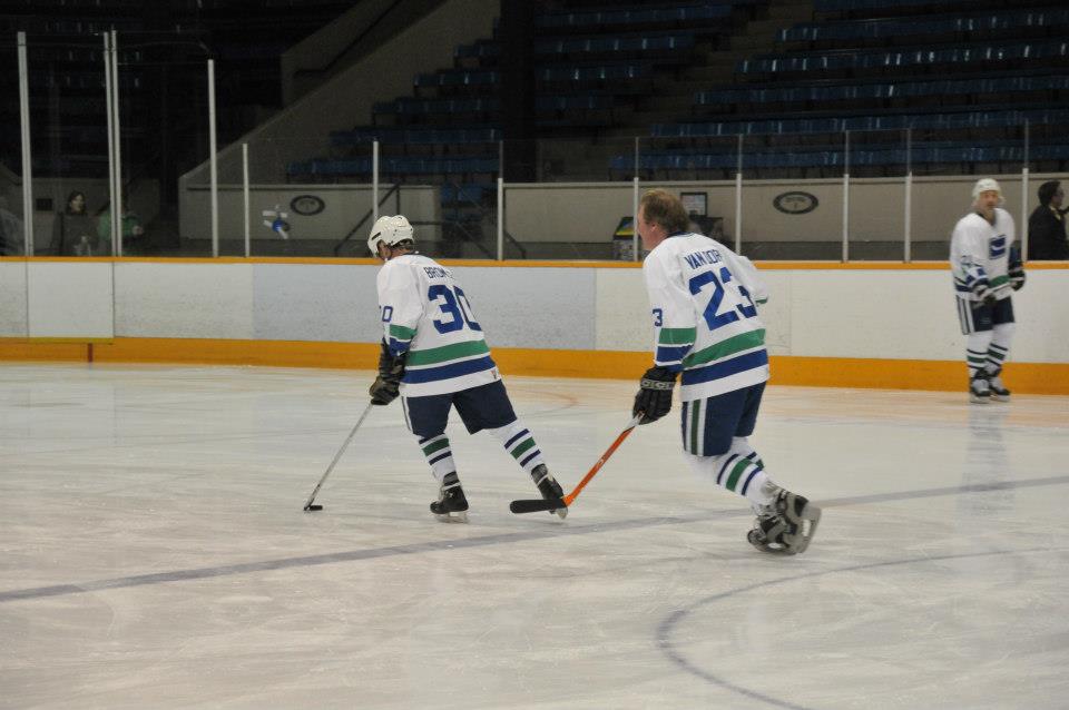 Pictures from Canucks Alumni Game
