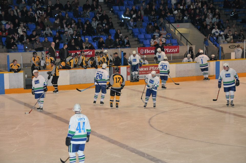 Pictures from Canucks Alumni Game