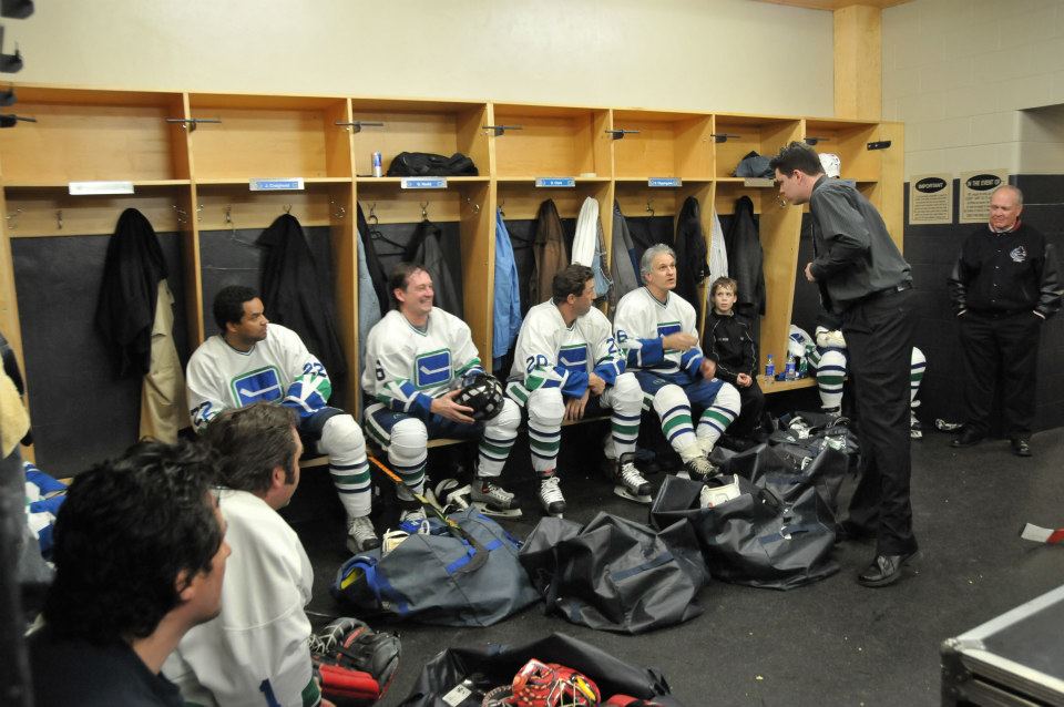 Pictures from Canucks Alumni Game