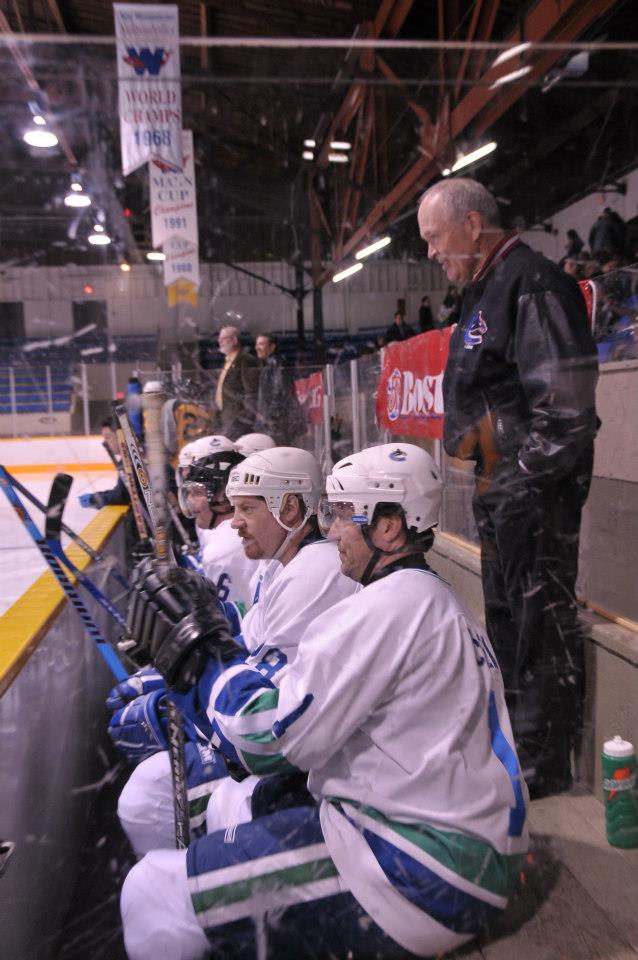 Pictures from Canucks Alumni Game
