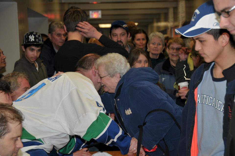 Pictures from Canucks Alumni Game