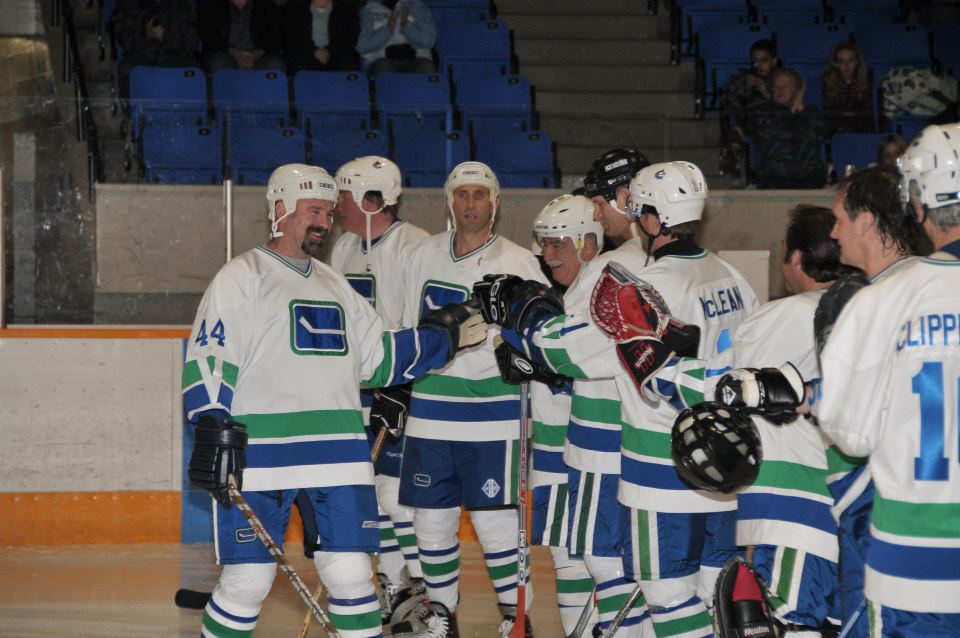 Pictures from Canucks Alumni Game
