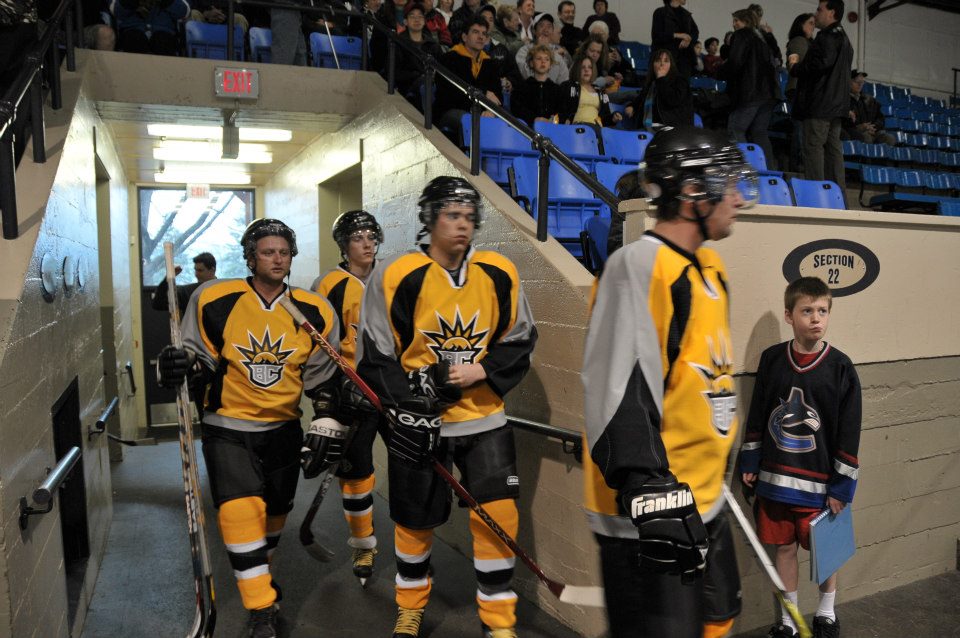 Pictures from Canucks Alumni Game