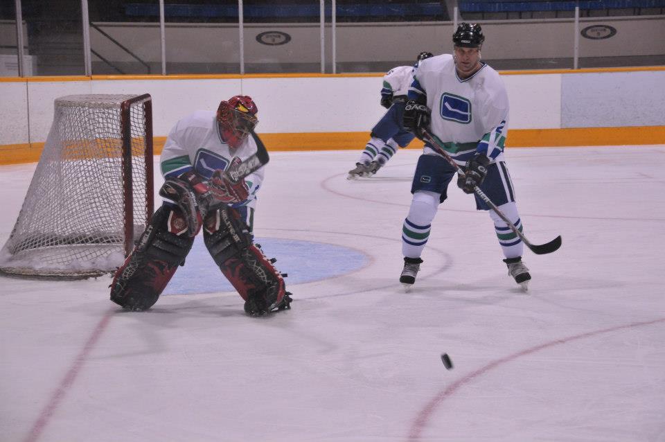 Pictures from Canucks Alumni Game