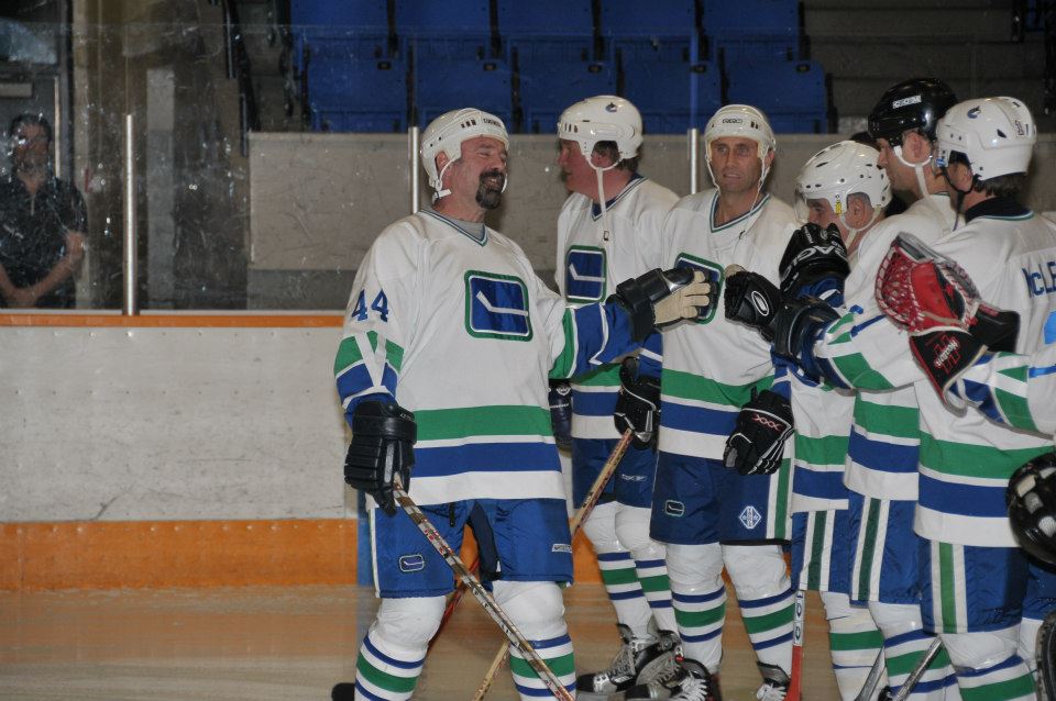 Pictures from Canucks Alumni Game