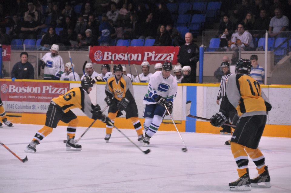 Pictures from Canucks Alumni Game