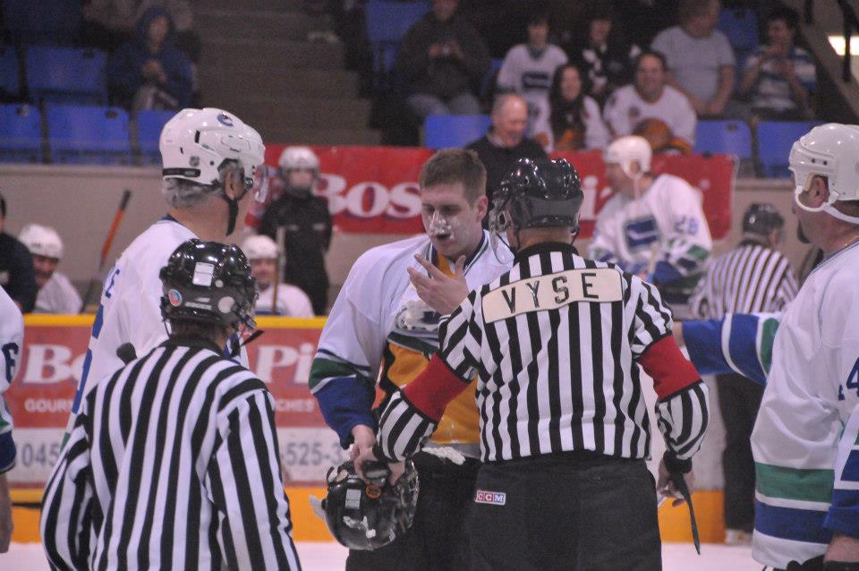 Pictures from Canucks Alumni Game