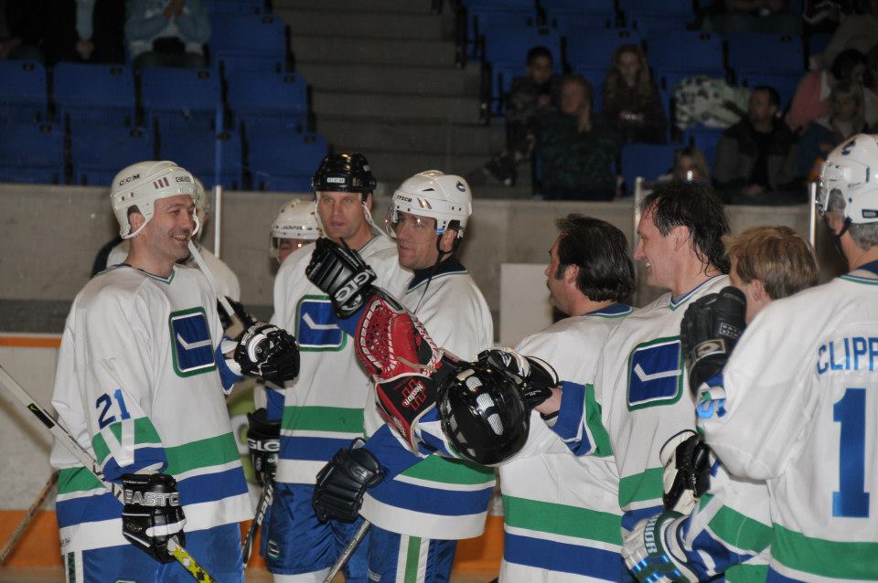 Pictures from Canucks Alumni Game