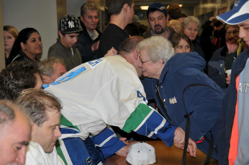 Pictures from Canucks Alumni Game