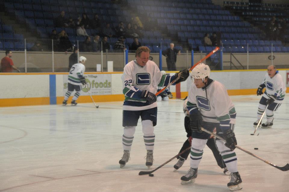 Pictures from Canucks Alumni Game